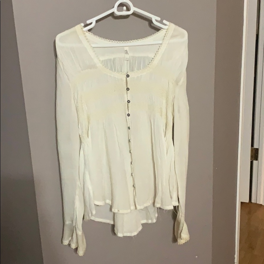 Free People Boho blouse, M